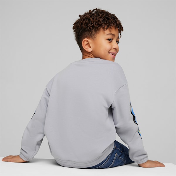 Cheap Urlfreeze Jordan Outlet x TROLLS Little Kids' Sweatshirt, Gray Fog, extralarge